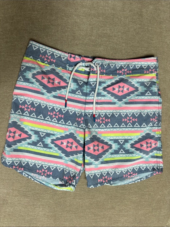 chubbies Other - chubbies Aztec Swim Shorts in Blue, Pink, Neon Yellow